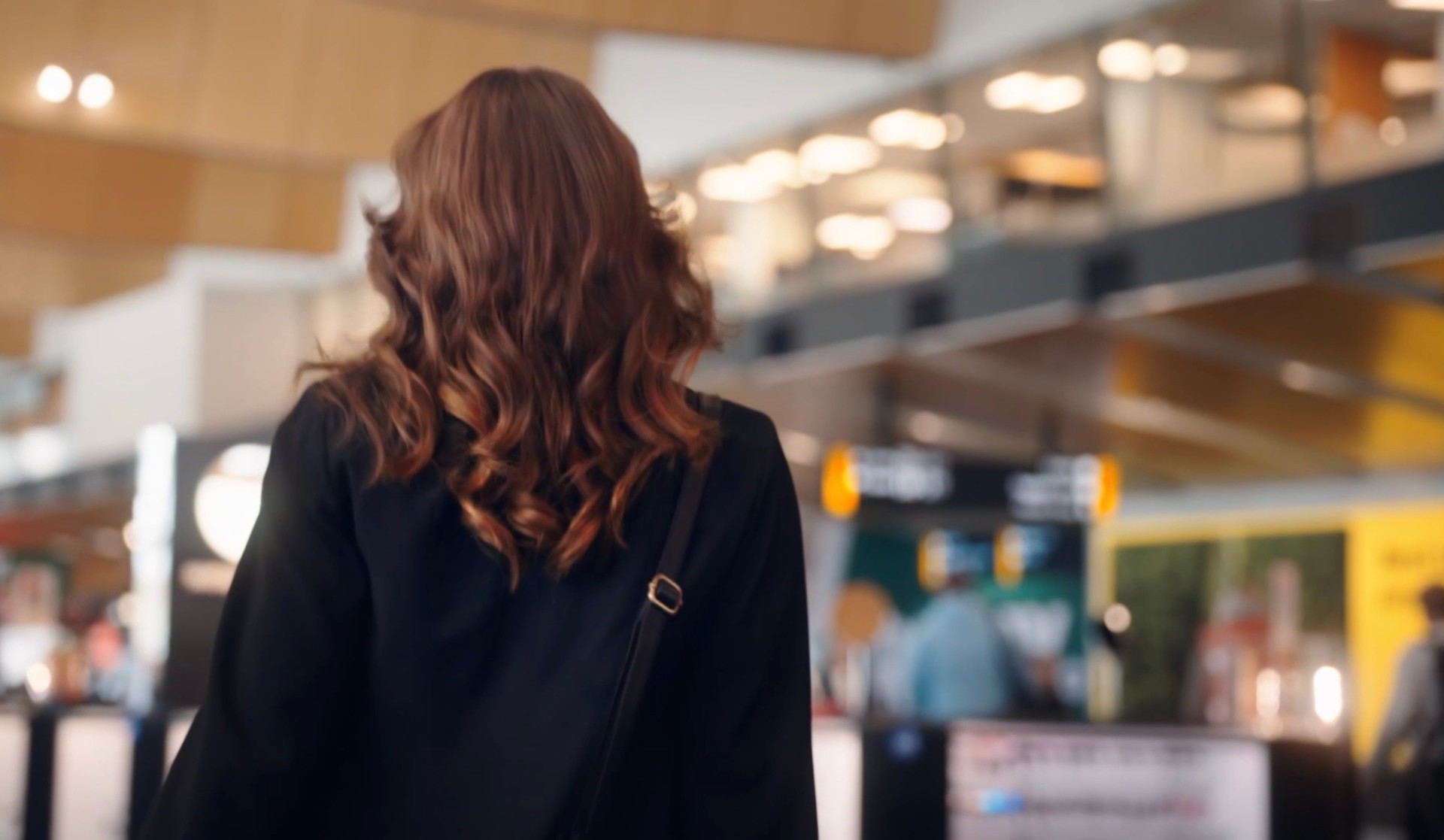 Film still from Landing in Wellington